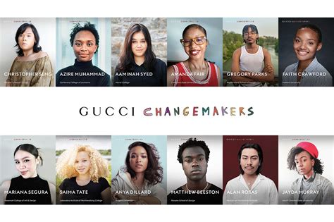 gucci changemakers london|gucci changemakers scholarship program.